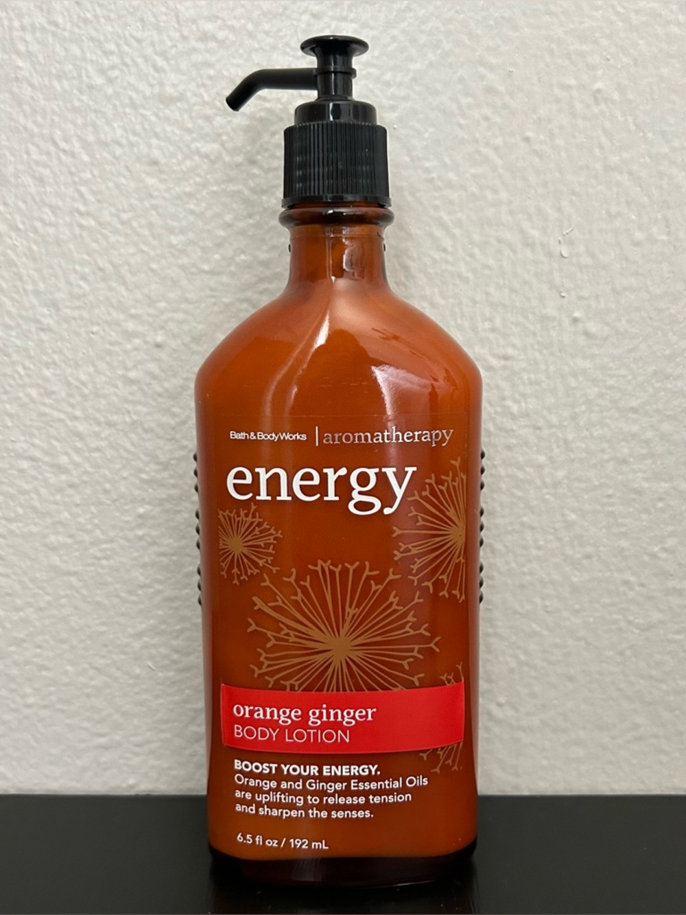 Bath & Body Works Aromatherapy ENERGY ORANGE GINGER Body Lotion 6.5 oz RETIRED